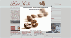 Desktop Screenshot of amicidelcaffe.it